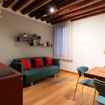 Suite 1 floor - Living room and sofa bed